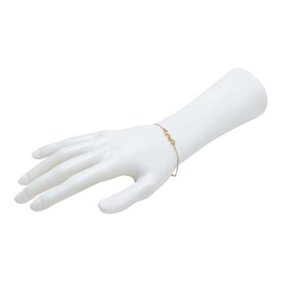 Saint Laurent YSL logo bracelet, gold plated, women's, SAINT LAURENT - Picture 6 of 6